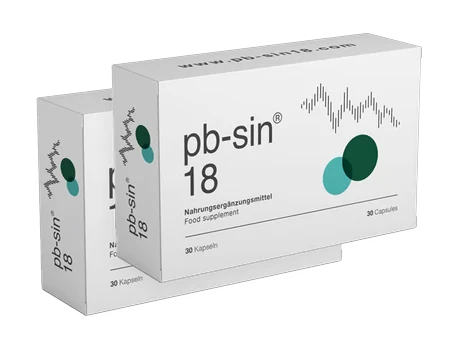 PbSin 18 capsules, two packs, 60-day supply